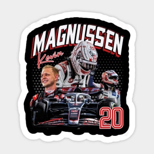 Kevin Magnussen Vintage Sticker